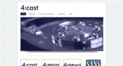 Desktop Screenshot of forensic4cast.com